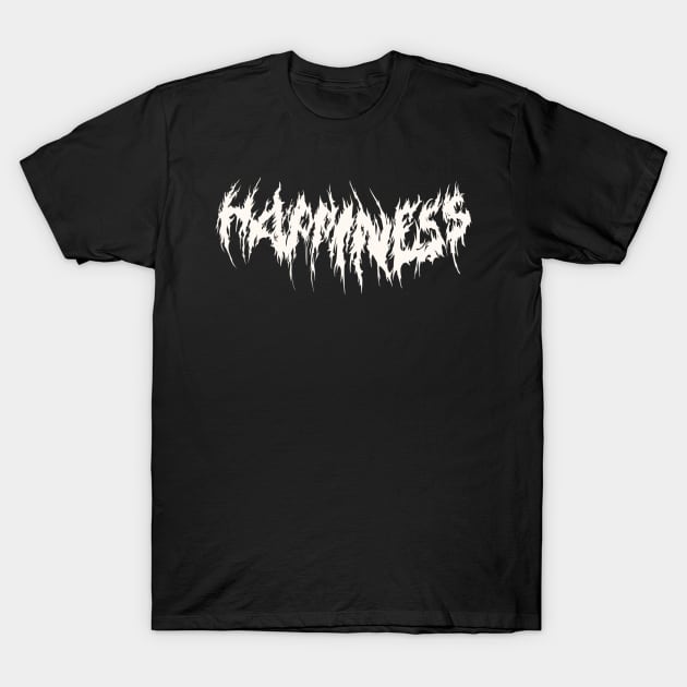 Metal Happiness T-Shirt by RadicalLizard